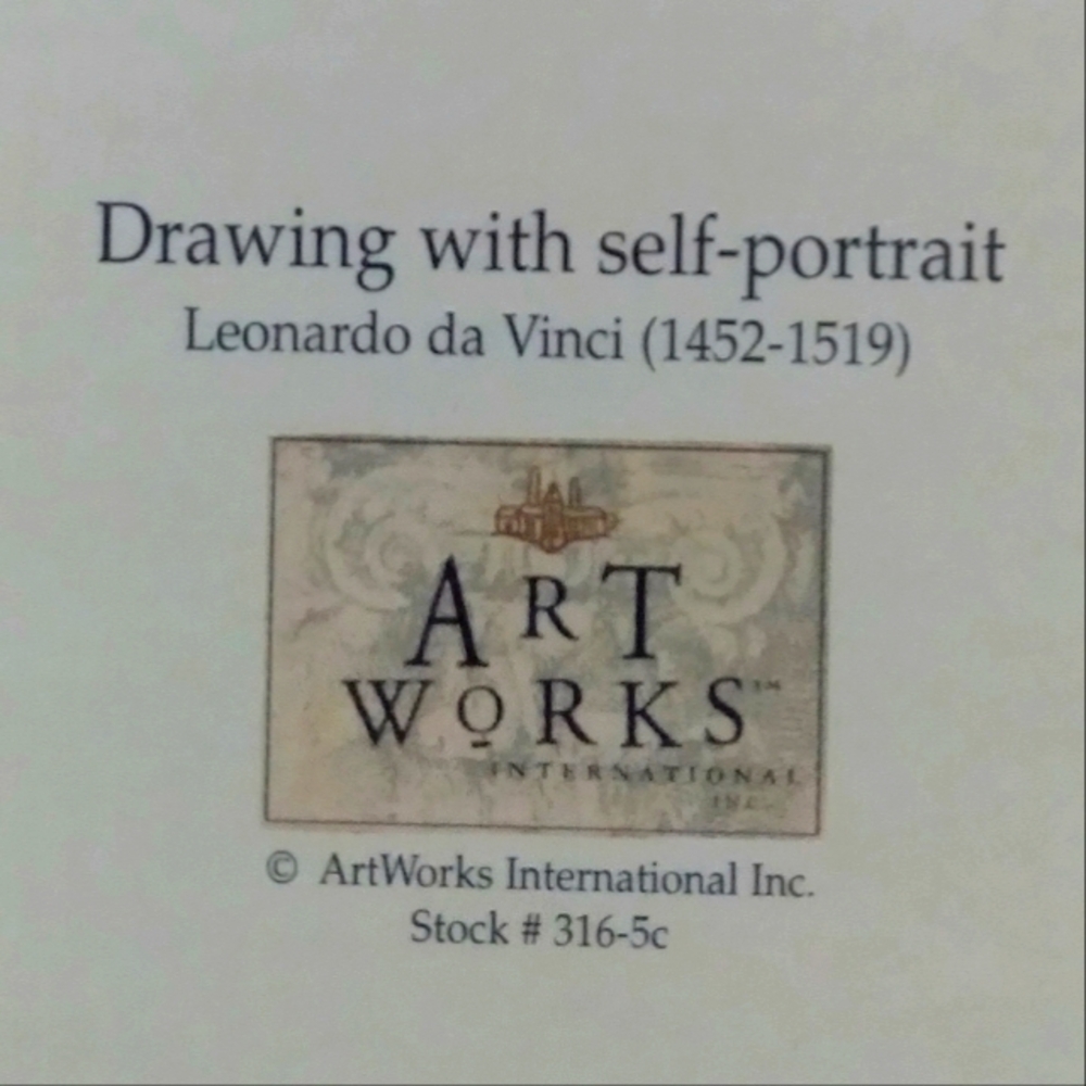 30 Note/Greeting Cards w/Envelopes Leonardo da Vinci - Picture 6 of 8